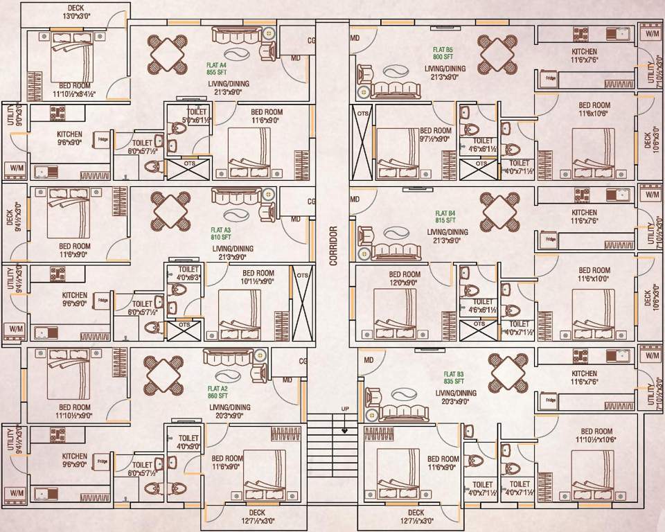 Images for Cluster Plan of Oyester Mullaivanam
