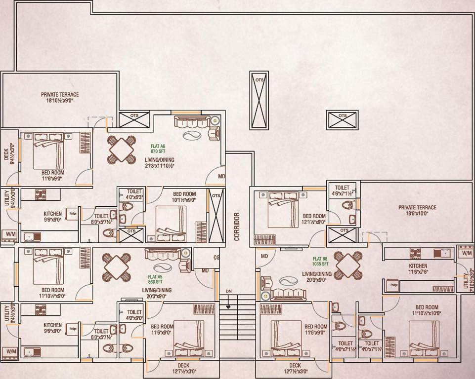 Images for Cluster Plan of Oyester Mullaivanam