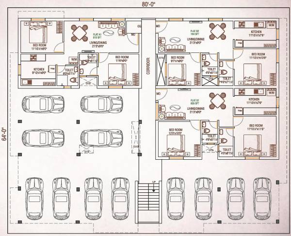 Images for Cluster Plan of Oyester Mullaivanam