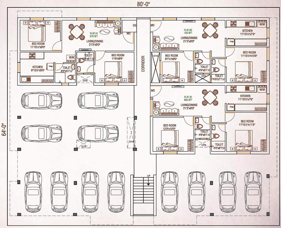 Images for Cluster Plan of Oyester Mullaivanam