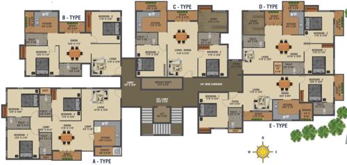  vaanavil Images for Cluster Plan of Kirthika Vaanavil