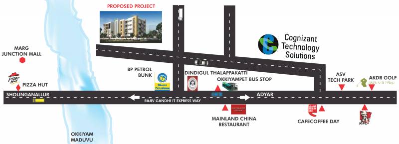  vaanavil Images for Location Plan of Kirthika Vaanavil