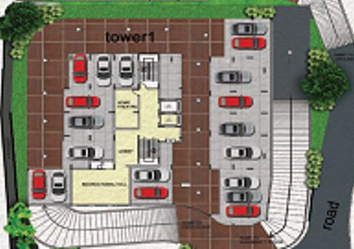  the river park Images for Cluster Plan of Heera The River Park