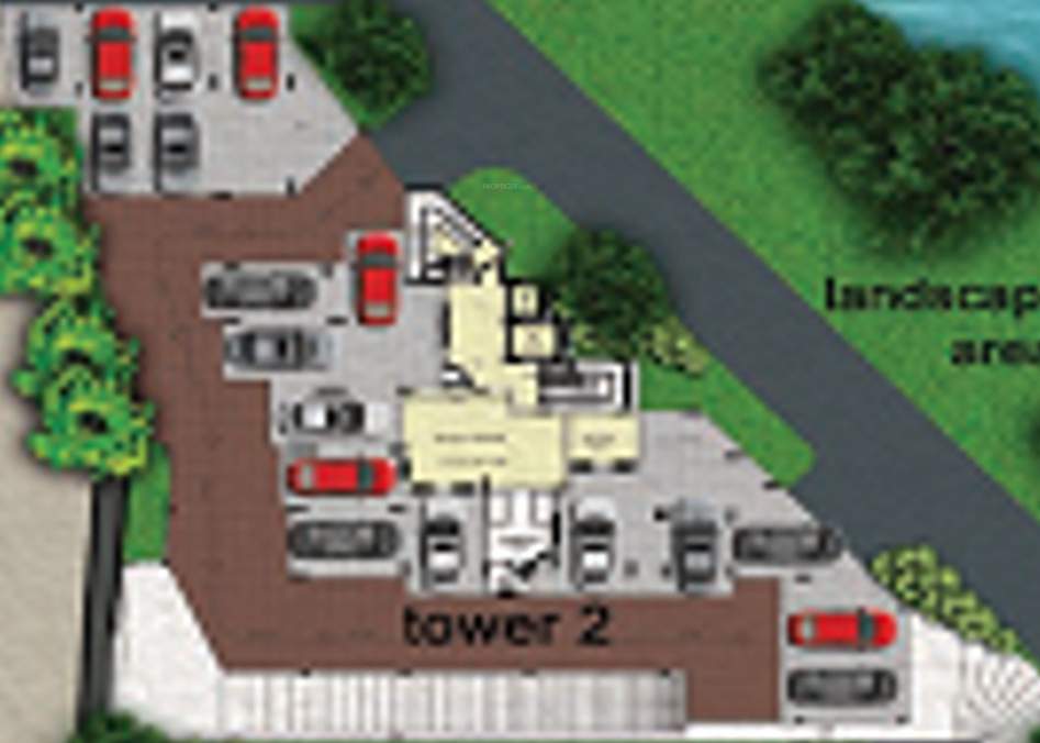  the river park Images for Cluster Plan of Heera The River Park