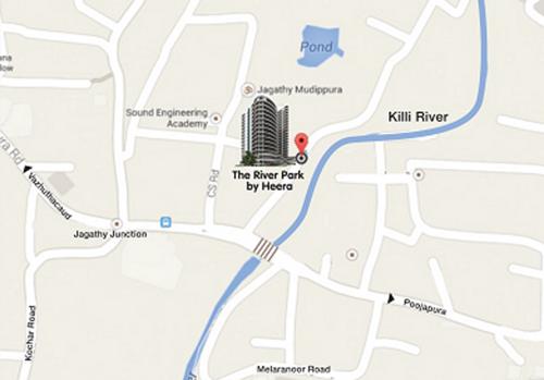  the-river-park Images for Location Plan of Heera The River Park