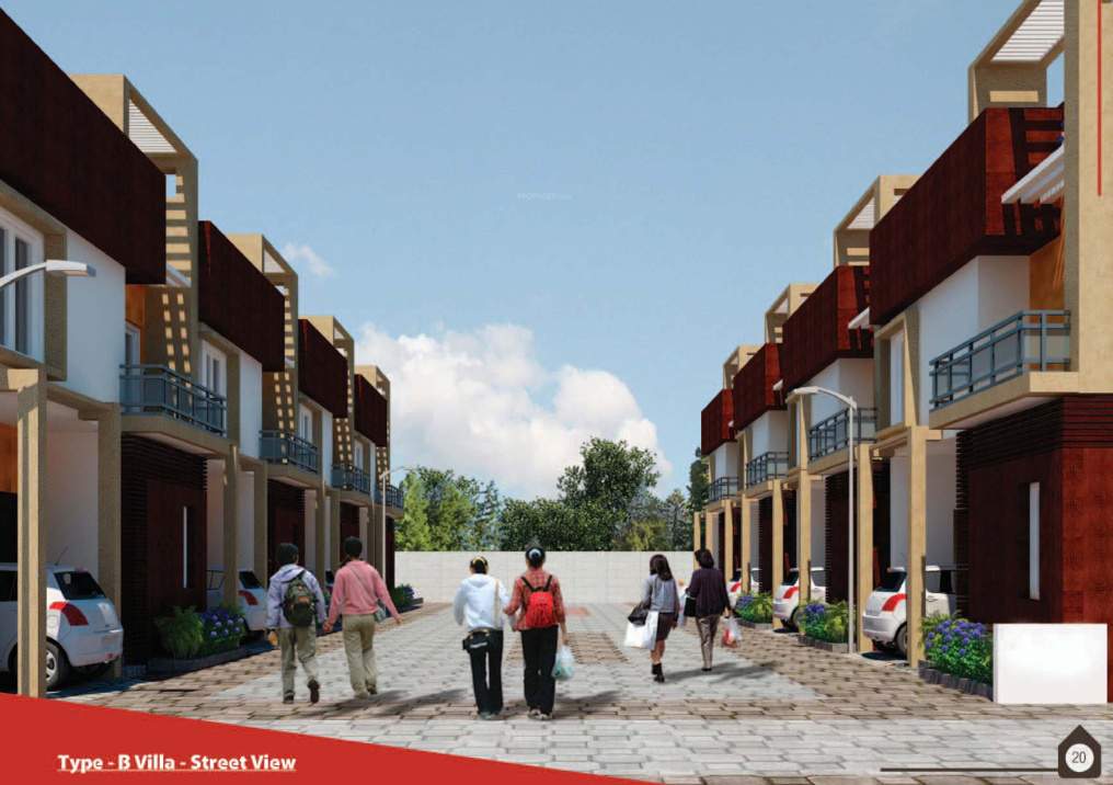 diamond villas Images for Elevation of Poojaa Diamond Villas