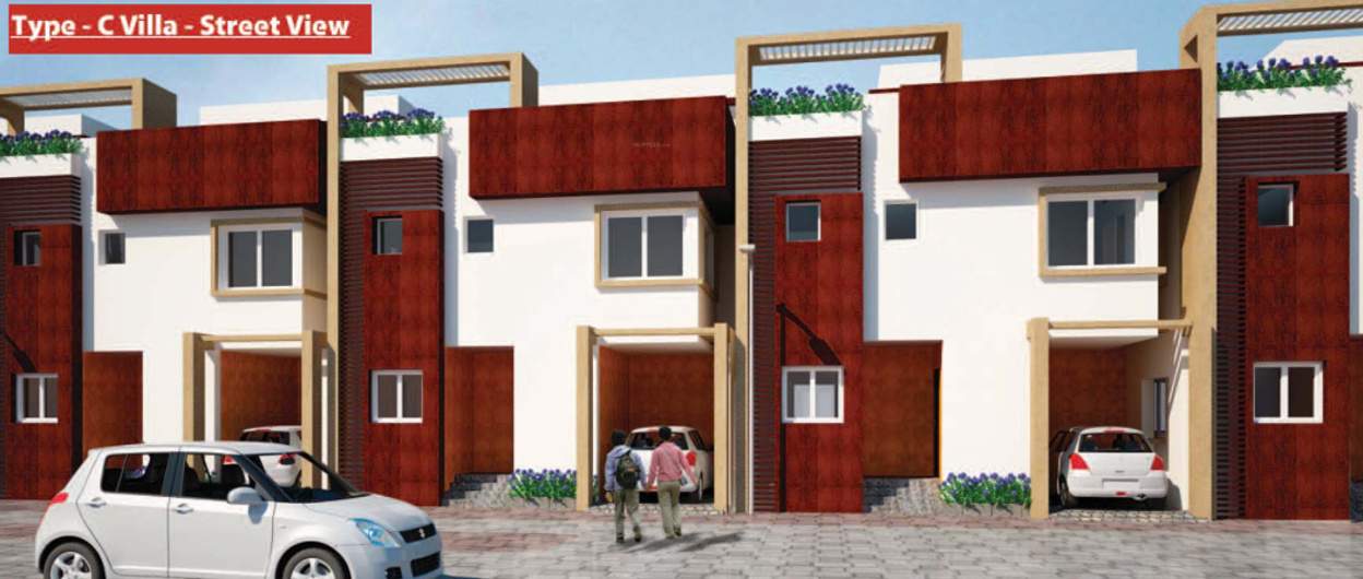 diamond villas Images for Elevation of Poojaa Diamond Villas