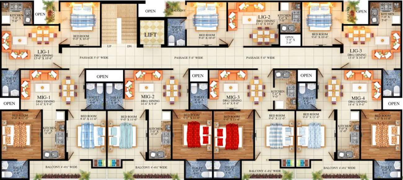 Images for Cluster Plan of Maggie Infracon Ganga