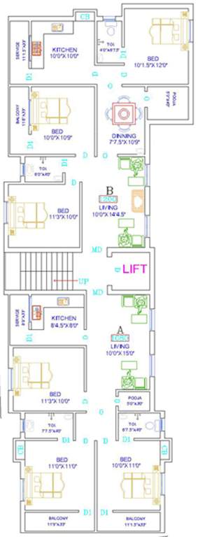 Images for Cluster Plan of Suprabhath Constructions Suprabhath 1