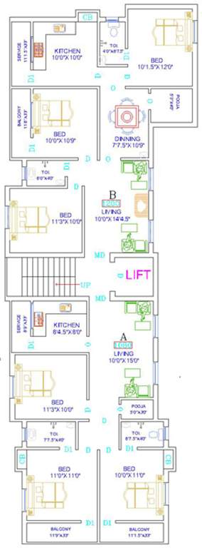 Images for Cluster Plan of Suprabhath Constructions Suprabhath 1