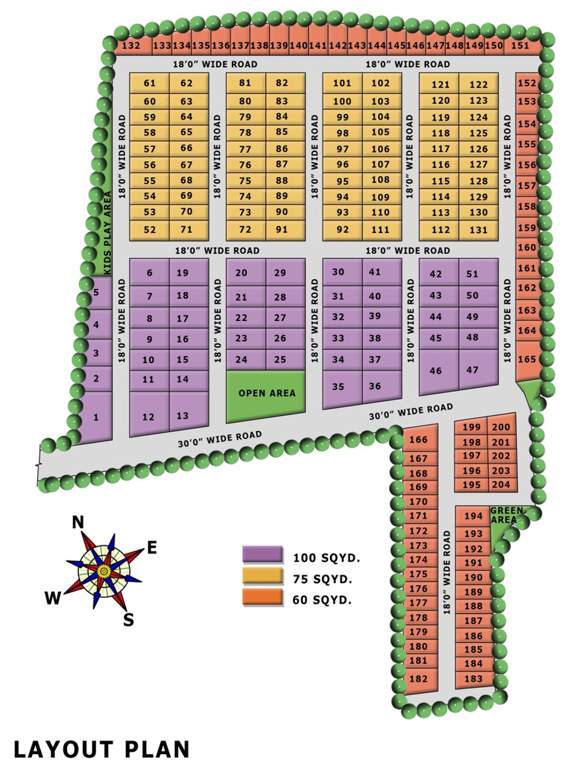  bhumi greens Images for Layout Plan of Pratishtha Bhumi Greens