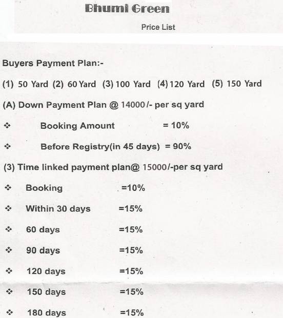 Images for Payment Plan of Pratishtha Bhumi Greens
