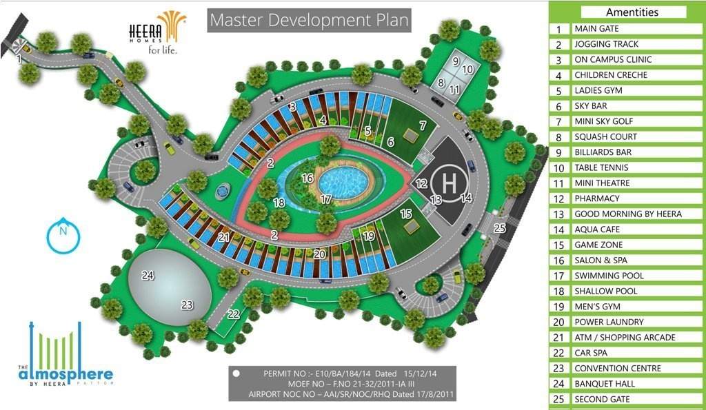atmosphere Images for Master Plan of Heera Atmosphere