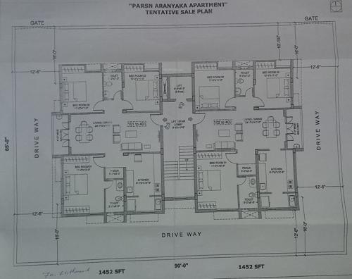 Images for Cluster Plan of Parsn Aranyaka Apartments