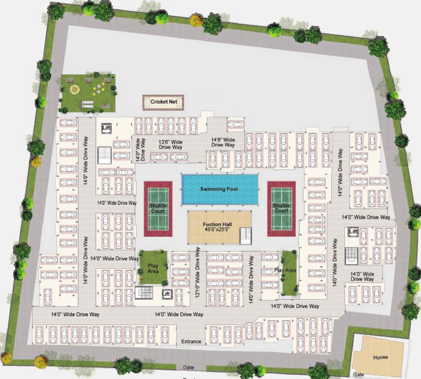  aakruti Images for Cluster Plan of CBR Aakruti