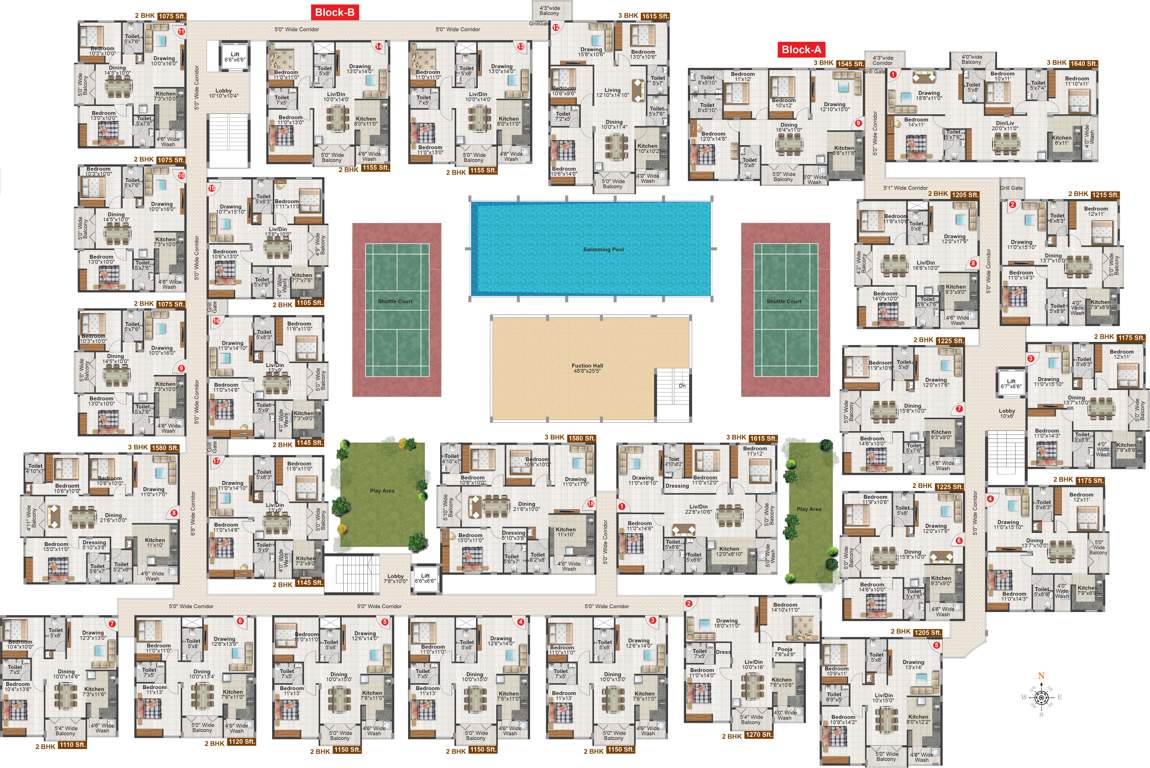  aakruti Images for Cluster Plan of CBR Aakruti