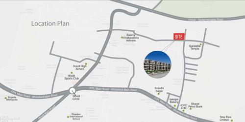  aakruti Images for Location Plan of CBR Aakruti