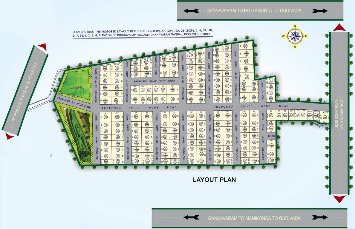 Images for Layout Plan of Dhatri Buddavaram