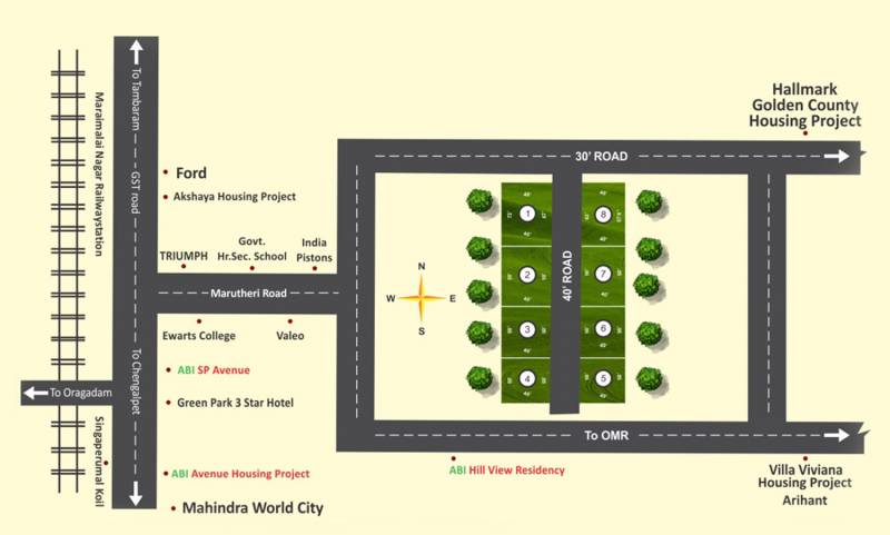 Images for Layout Plan of ABI Mullai Nagar