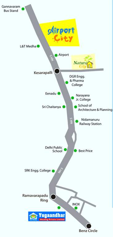 Images for Location Plan of Yugaandhar Airport City