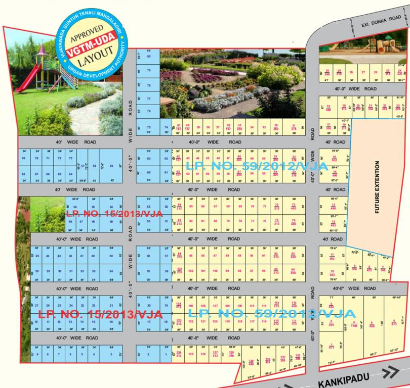Images for Layout Plan of Yugaandhar Nature City