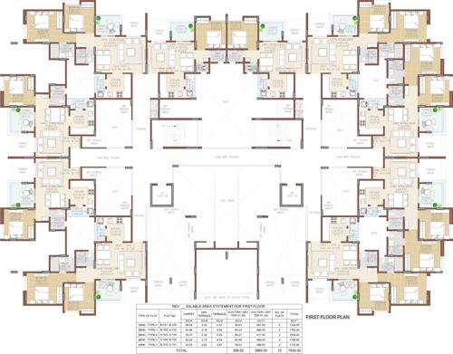 Images for Cluster Plan of Anushree Astral Residency Images for Cluster Plan of Anushree Astral Residency