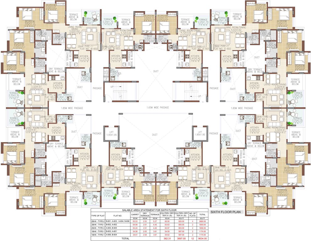 Images for Cluster Plan of Anushree Astral Residency