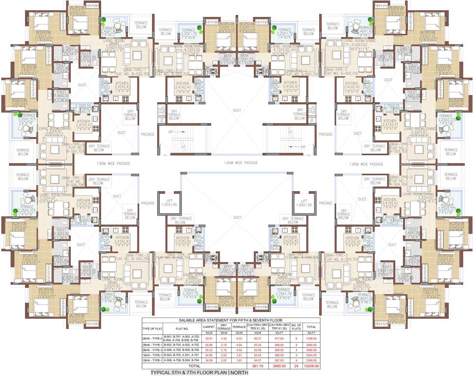 Images for Cluster Plan of Anushree Astral Residency