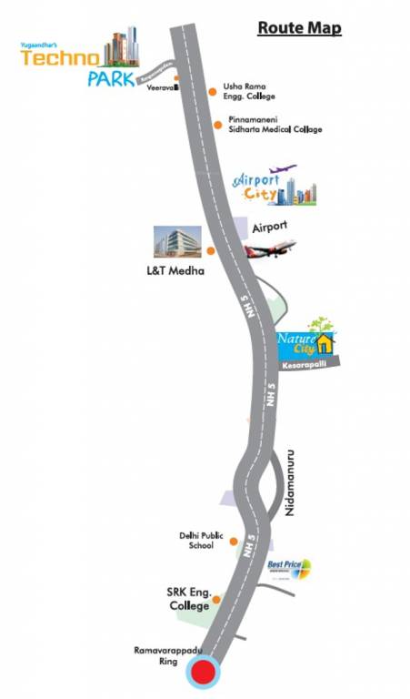 Images for Location Plan of Yugaandhar Techno Park