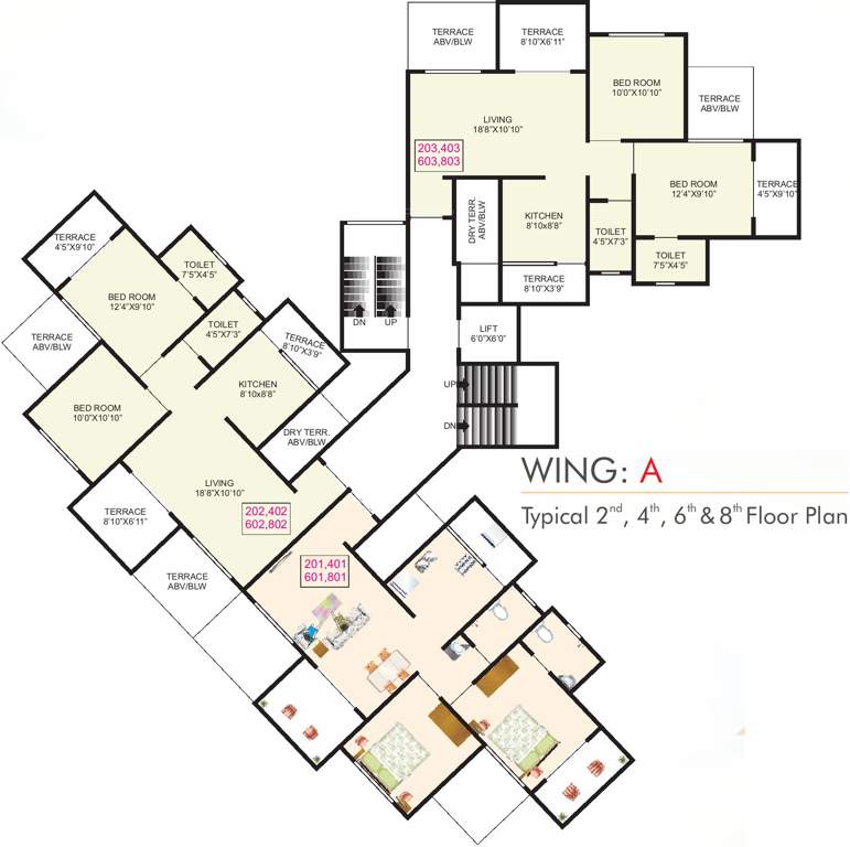  dreams Images for Cluster Plan of Vardhman Dreams