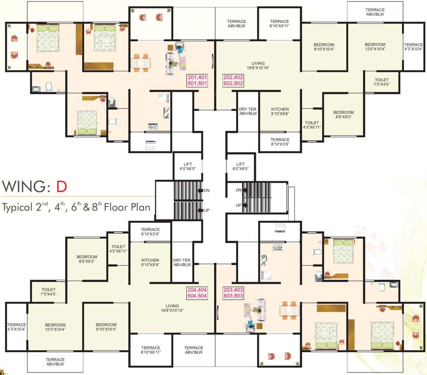  dreams Images for Cluster Plan of Vardhman Dreams