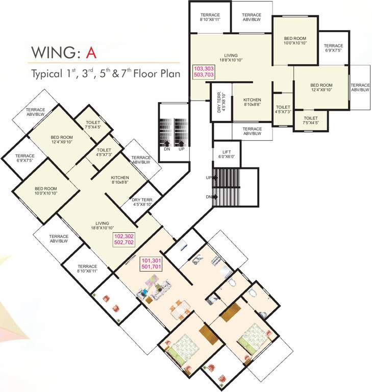  dreams Images for Cluster Plan of Vardhman Dreams