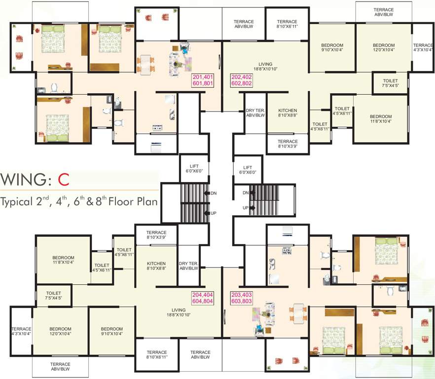  dreams Images for Cluster Plan of Vardhman Dreams