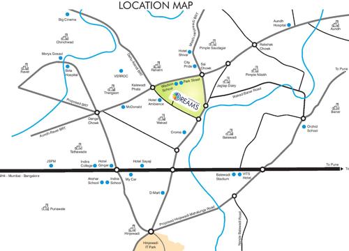 dreams Images for Location Plan of Vardhman Dreams