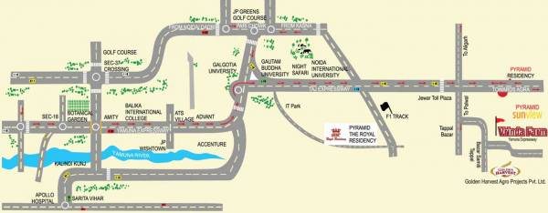 Images for Location Plan of Pyramid Vrinda Farm