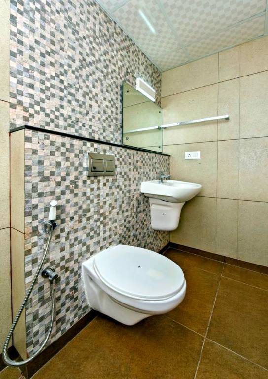 petunia and begonia Bathroom