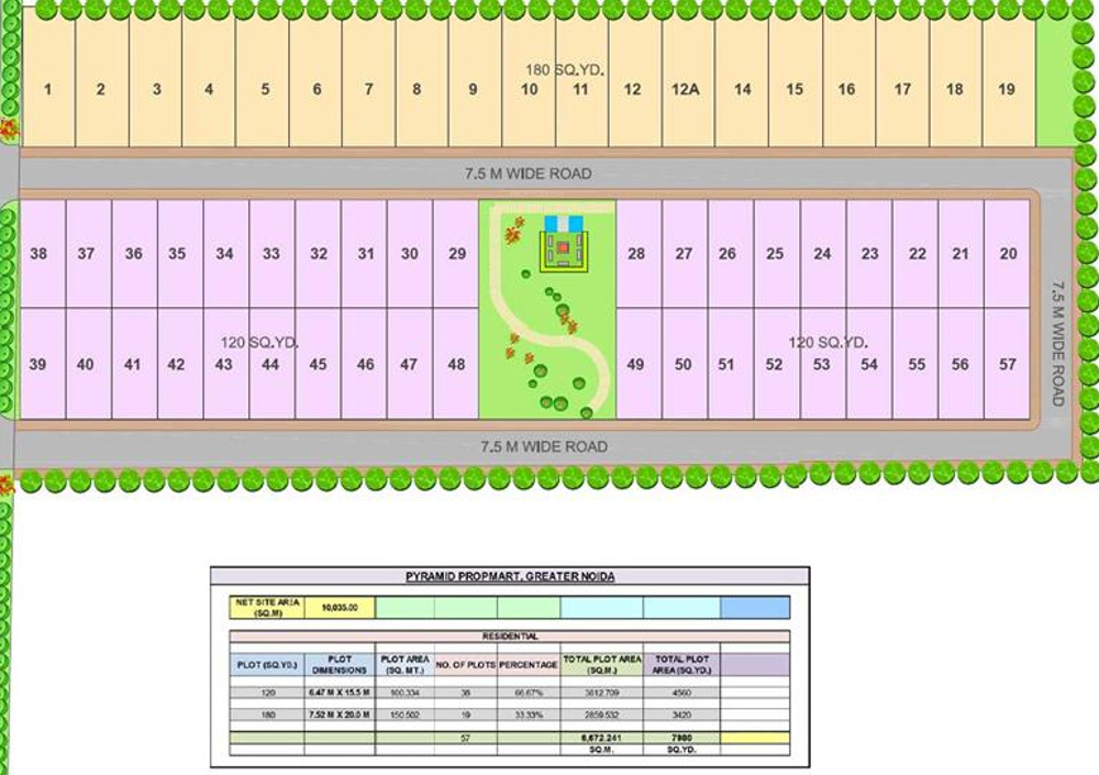 Images for Layout Plan of Pyramid Royal Residency