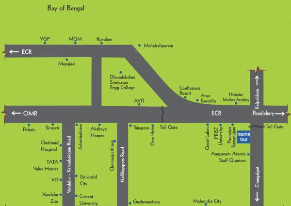 Images for Location Plan of Gita Thirupathi Nagar