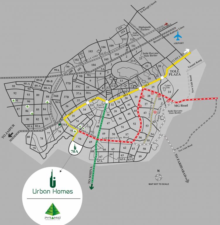 Images for Location Plan of Pyramid Urban Homes