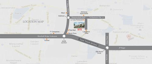  luxuria Images for Location Plan of Ushodaya Luxuria