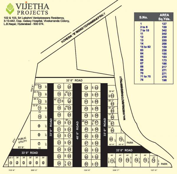 Images for Layout Plan of Vijetha Projects Surya Enclave Images for Layout Plan of Vijetha Projects Surya Enclave