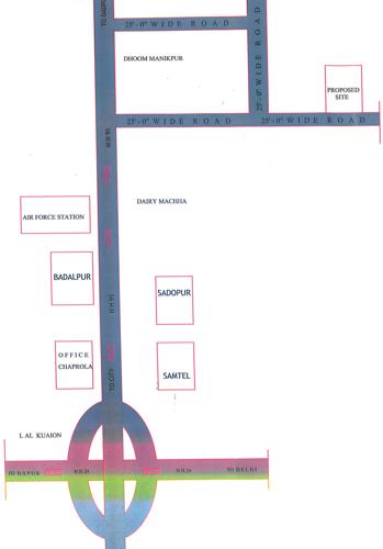 Images for Location Plan of S S Buildcon Shri Radhe Shyam Vatika