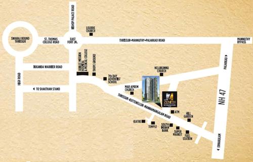 Images for Location Plan of Skyline Zenith zenith Images for Location Plan of Skyline Zenith