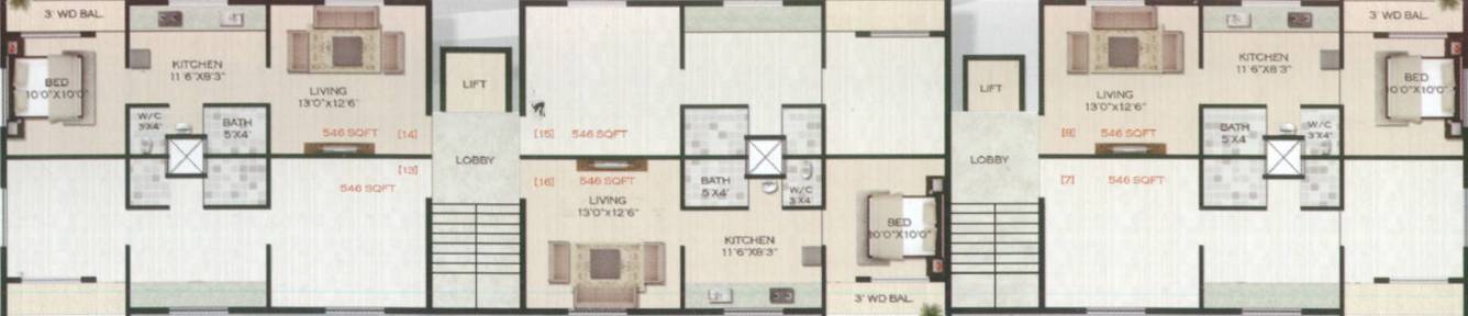 Images for Cluster Plan of Vasturang Enclave