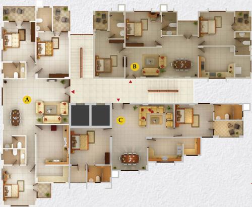 Images for Cluster Plan of Aby Eco Garden Images for Cluster Plan of Aby Eco Garden