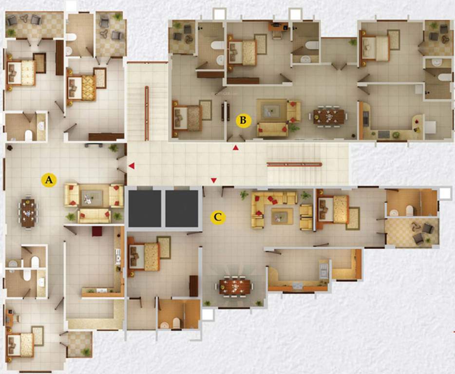 Images for Cluster Plan of Aby Eco Garden