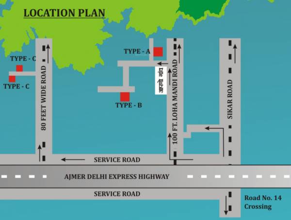 Images for Location Plan of Unnati Villas Images for Location Plan of Unnati Villas