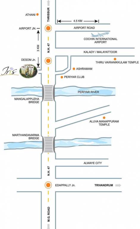 Images for Location Plan of PVS Builders And Developers Iris