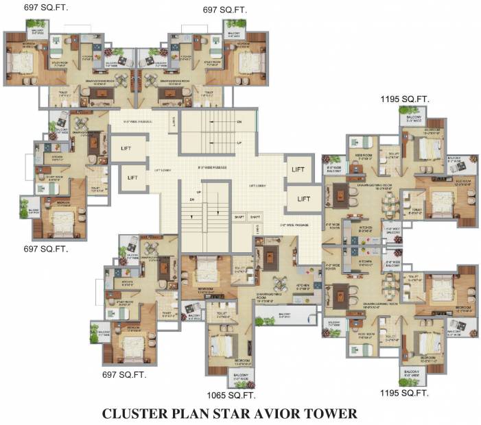  western-star Images for Cluster Plan of Premia Western Star