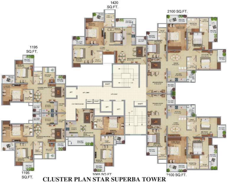  western-star Images for Cluster Plan of Premia Western Star